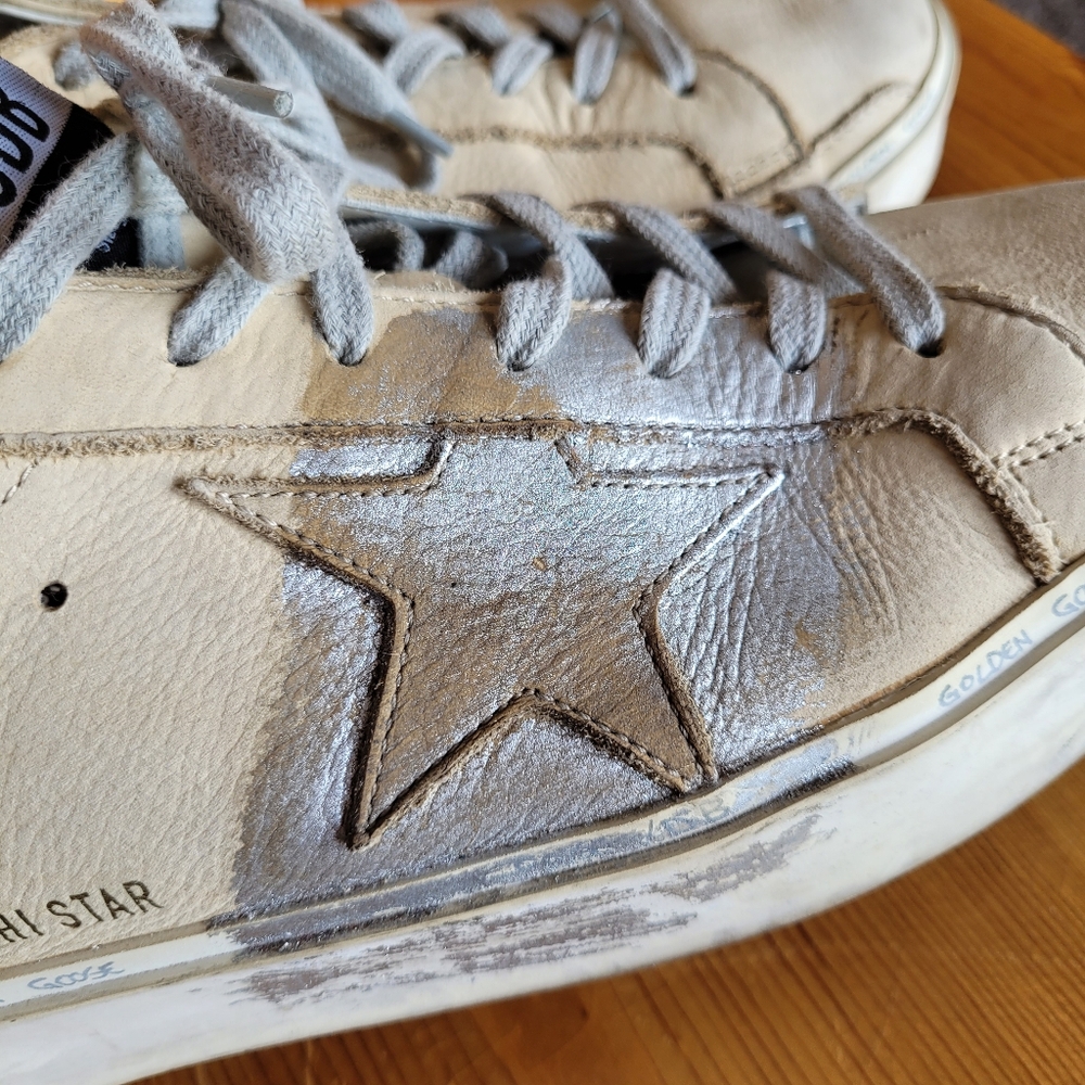 Golden Goose Hi Star Shoes - Picture 10 of 11